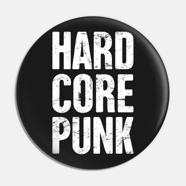 Hardcore Punk Pin by MeatMan