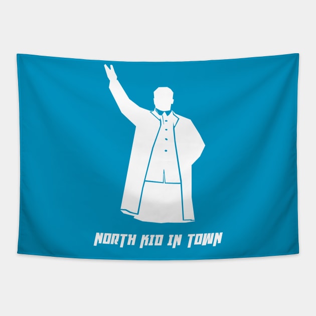 North Korea | Kim | North kid in town 01 Tapestry by Tee Architect