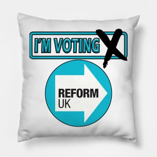 I'm Voting Reform UK Pillow