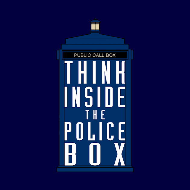 Think inside the TARDIS by AuroraNoa