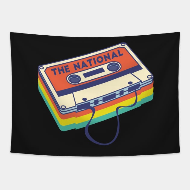 The National Band Logo Cassette Deck Tapestry by TheN