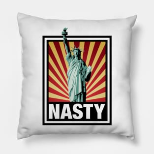 Nasty Lady Liberty Pillow