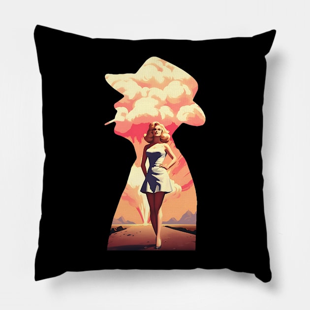 Barbenheimer Pillow by Three Meat Curry