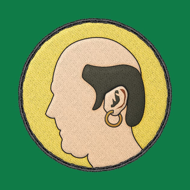 Ear Ring Midlife Merit Badge by jephwho