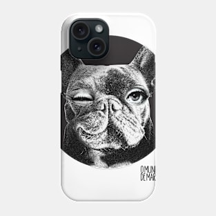 French bulldog eye Fornasetti Phone Case