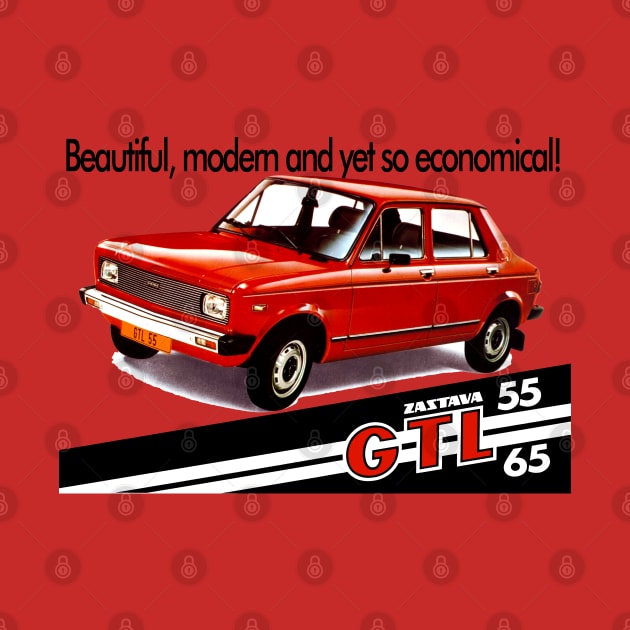 ZASTAVA YUGO - advert by Throwback Motors