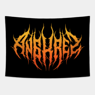 Angkrez Metal Logo Tapestry