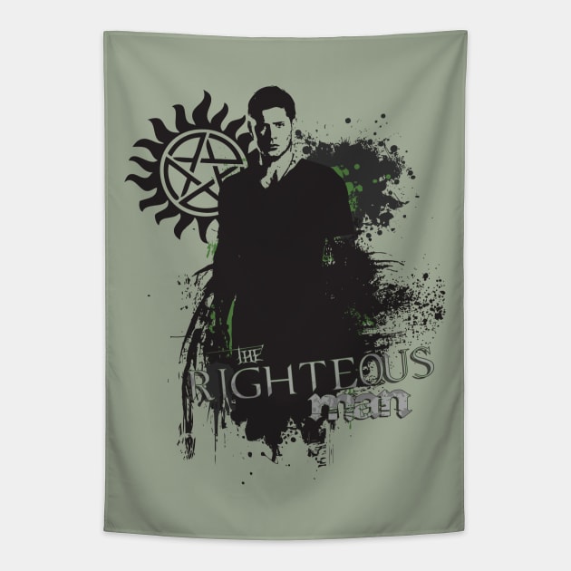 Dean Winchester Tapestry by potatonomad