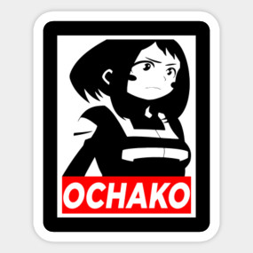 Chibi Ochaco Uraraka Ochaco Uraraka Sticker Teepublic