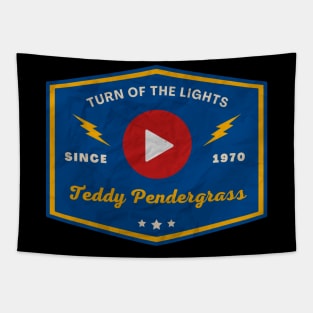 Teddy Pendergrass // Play Button Tapestry