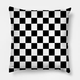 Black and White Blocks Pillow