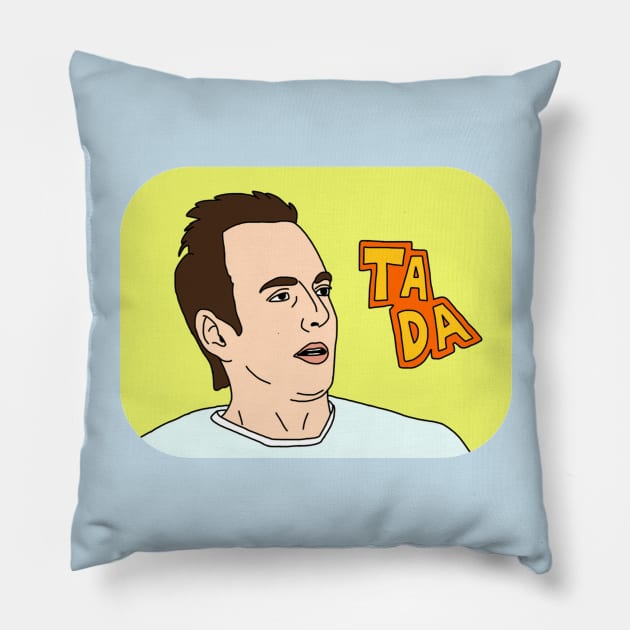 Arrested Development - Gob Bluth - Ta Da Pillow by Tomarto