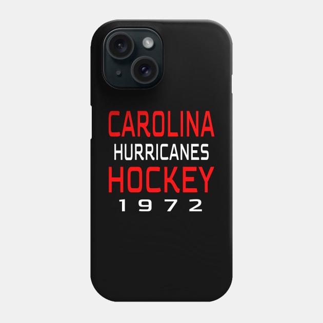Carolina Hurricanes Hockey Classic Phone Case by Medo Creations