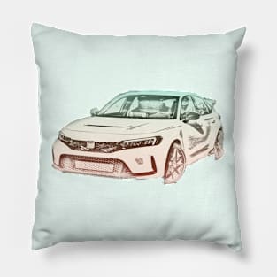 Honda civic Pillow