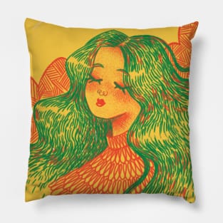 summer daydream Pillow