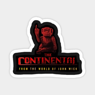 continental series john wick world graphic design illustration Magnet