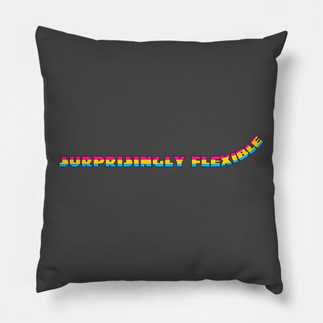 Surpansingly Flexible Pillow by DuskEyesDesigns