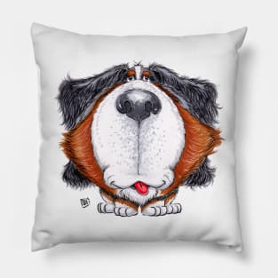 Bernese Mountain Dog Pillow