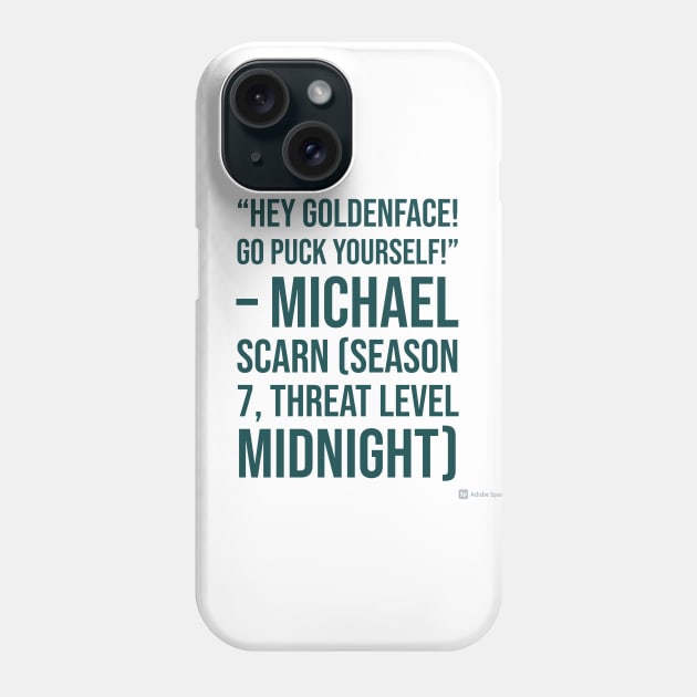 the office funny quote Phone Case by CreationsByAme