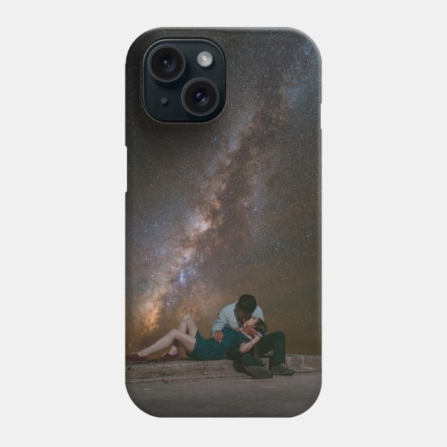Love under the stars Phone Case by DreamCollage