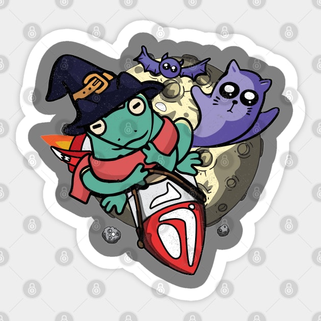 Froggy Costume Halloween, Toad Kids, Men, Women, Boys, Girls - Frog Halloween  Costume - Sticker