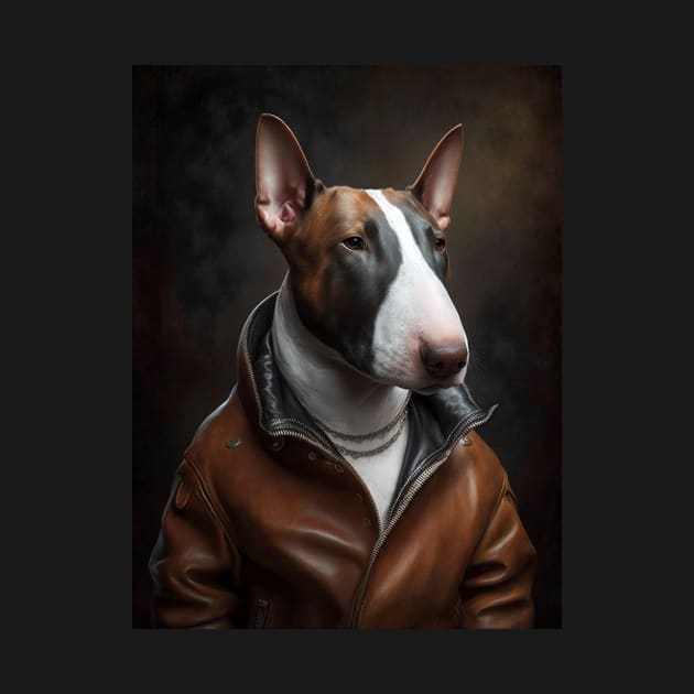 Royal Portrait of a Bull Terrier by pxdg