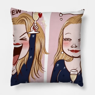 New Year Tee Pillow