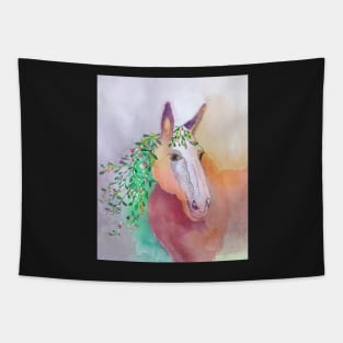 Horse as spring Tapestry