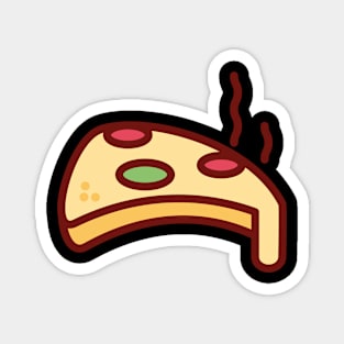 Dripping Cheese Kids Pizza Magnet