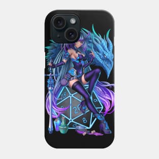 Dungeons and Dragons Anime Girl Phone Case