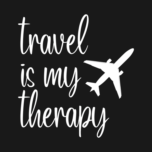 travel is my therapy by WingsLab