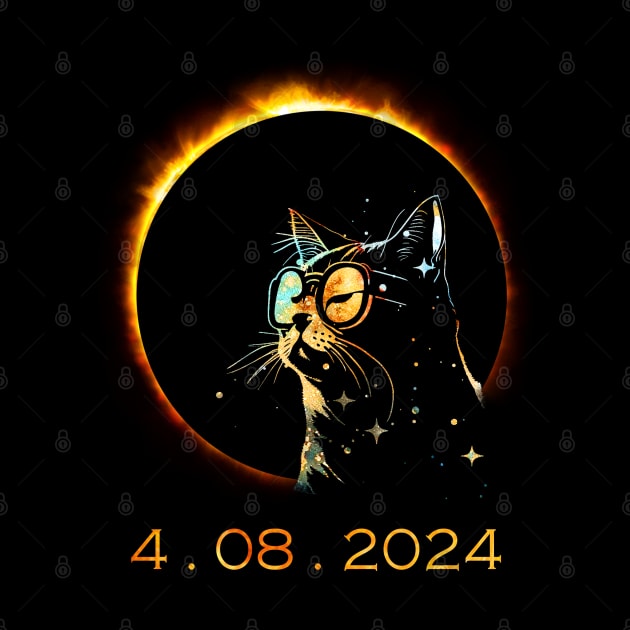 Cat EClipse 4.08.2024 by Sunset beach lover