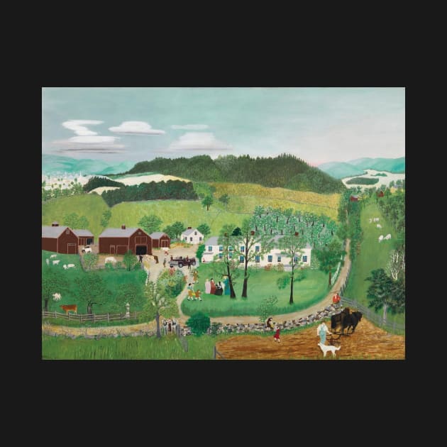 grandma moses - Grandma Moses Goes to the Big City by QualityArtFirst