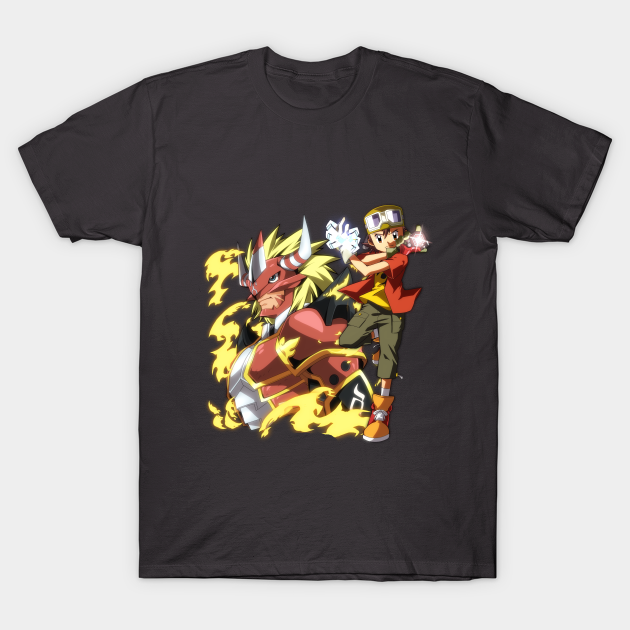 Fire power - Digimon - T-Shirt