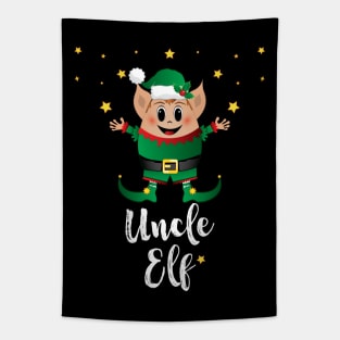 Uncle Elf Christmas Elves Xmas Matching Family Group Tapestry