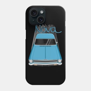 Chevrolet Nova 1966 - 1967 - marina blue Phone Case