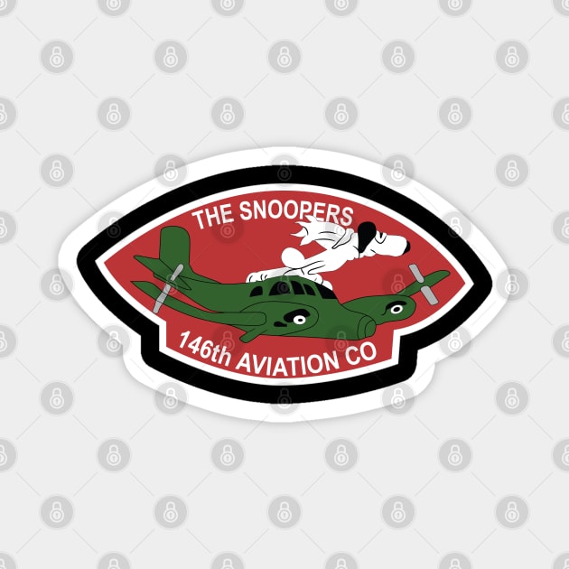 146th Aviation Company - Snoopers X 300 Magnet by twix123844