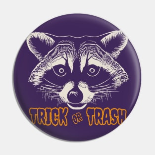 trick-or-trash Pin