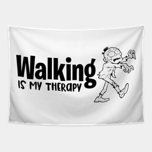 Walking is my Therapy Tapestry