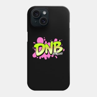 DNB - Junglist Splat (pink/green) Phone Case