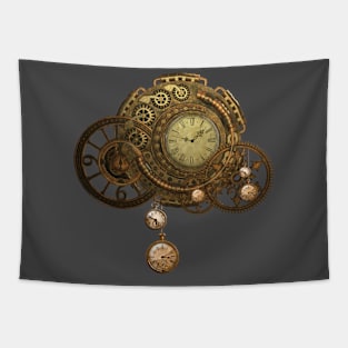 Steampunk, wonderful clockwork Tapestry