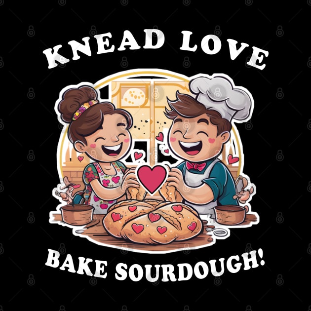 Knead love bake sourdough by Qrstore