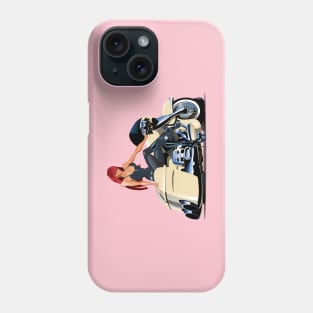 Cartoon Motorbike Phone Case