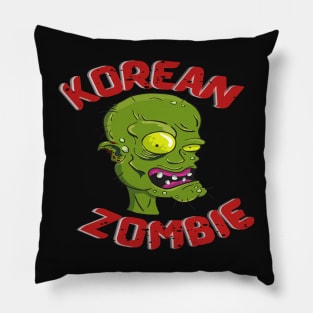 Unique Korean Zombie Design For Halloween Pillow