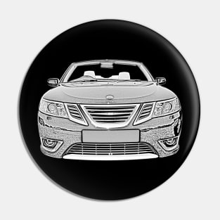 Saab 93 Aero classic car Pin