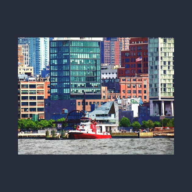 New York Fire Boat by SusanSavad