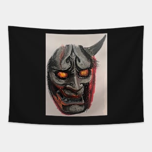 Oni Mask Tapestry