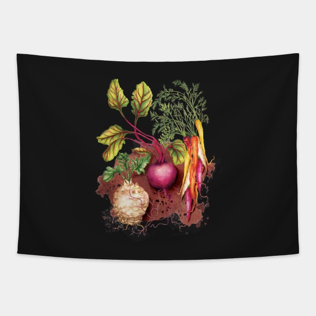 Veggie Garden Tapestry by AmandaDilworth