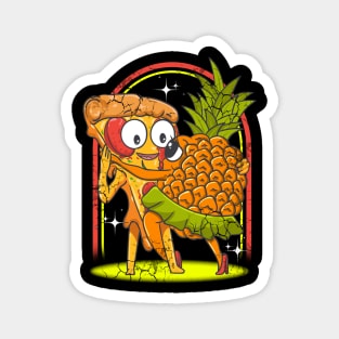 Pineapple Pizza Food Hawaiian Italian Funny Humor Gift Magnet