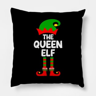 Queen Elf Matching Family Group Christmas Party Pajama Pillow